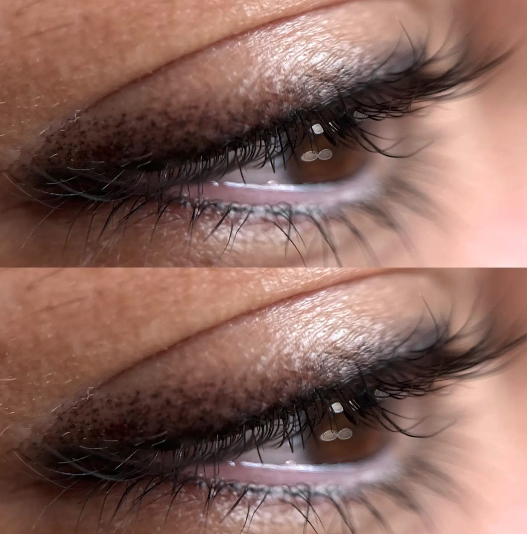 Can a lash tattoo cause an eye infection?