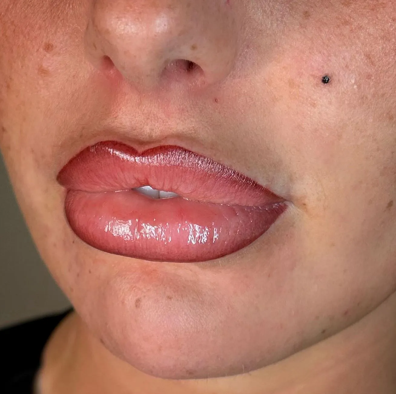 Natural Lip Tattoo Results